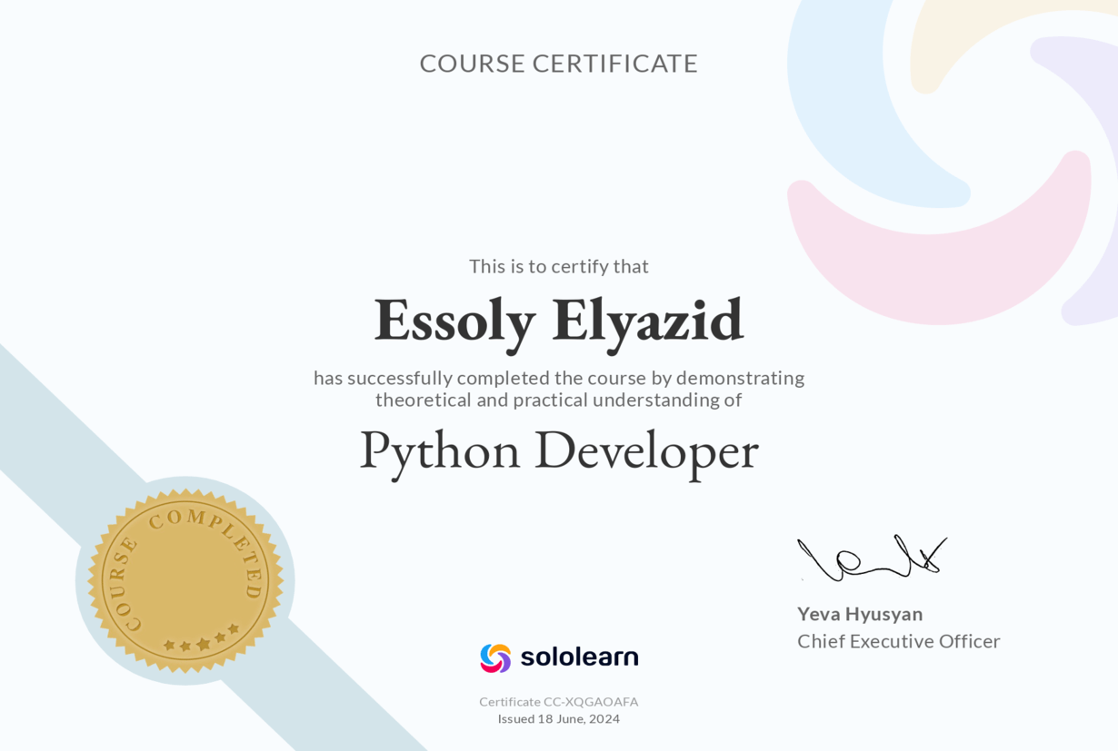 Python Developer